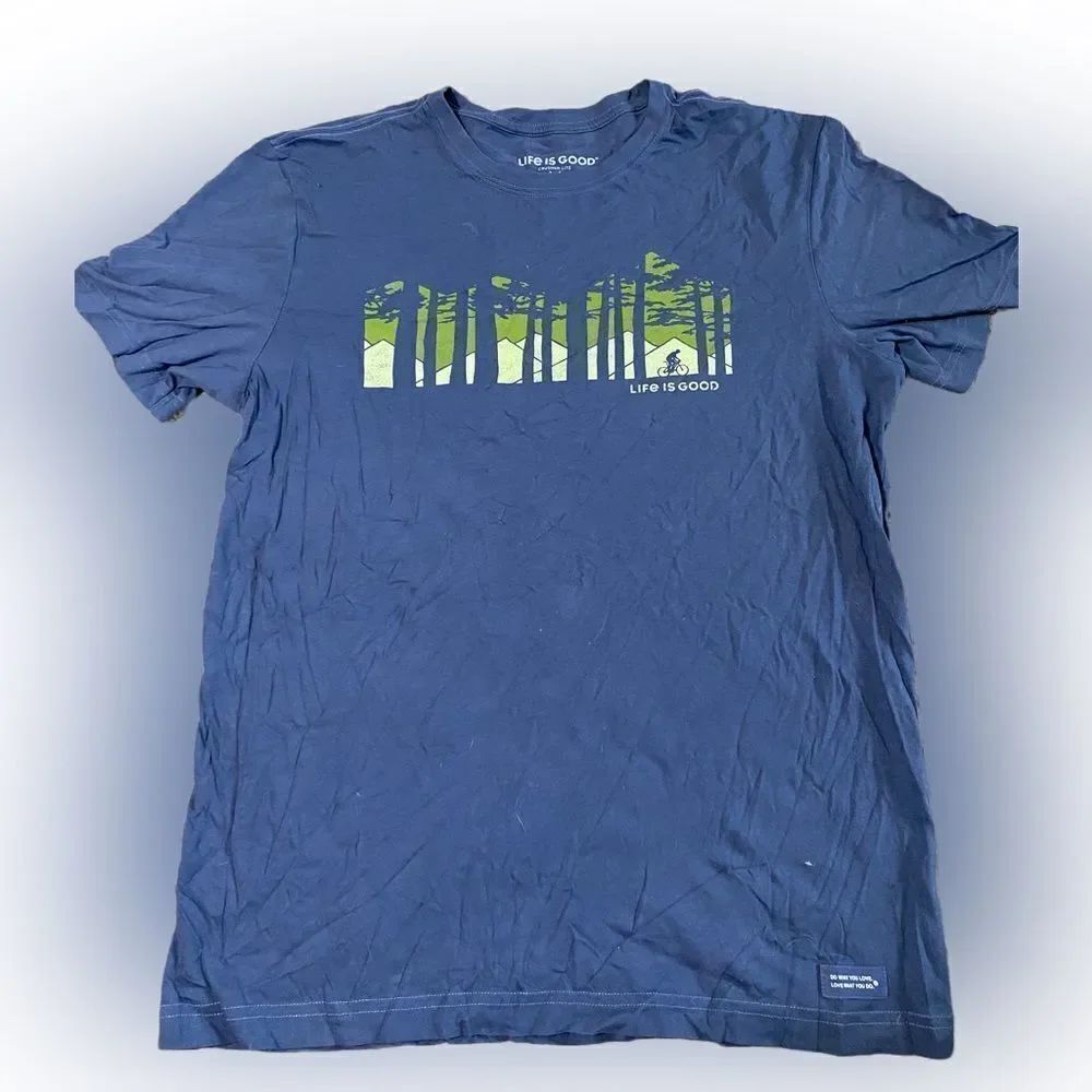 Life is Good Forest Tshirt
